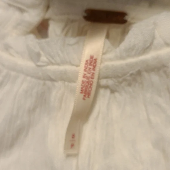 FREE PEOPLE Kelsey White Top - Picture 5 of 6